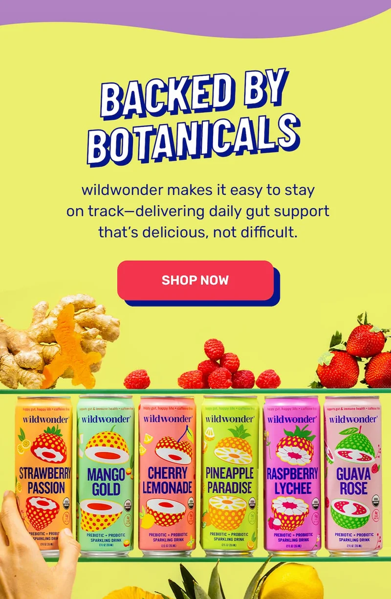 Backed by botanicals