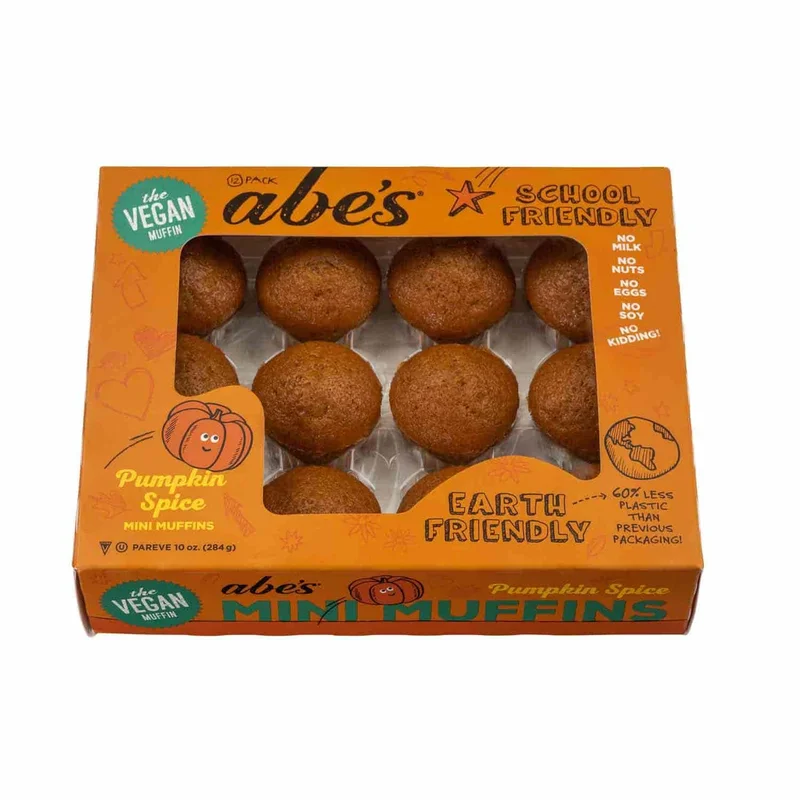 Mini Muffins, Pumpkin Spice, 10 Oz (12 Ct)