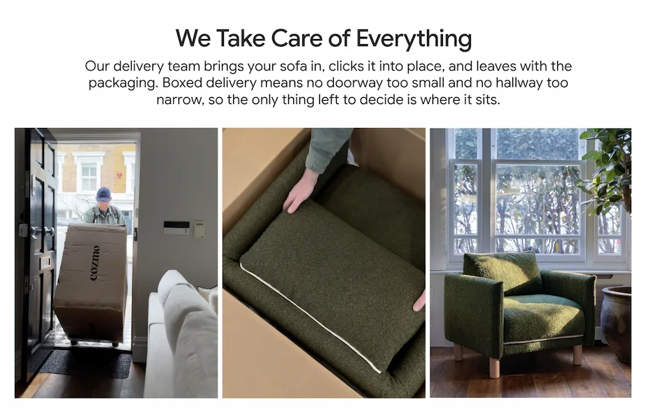 We take care of everything. You just decide where it sits.