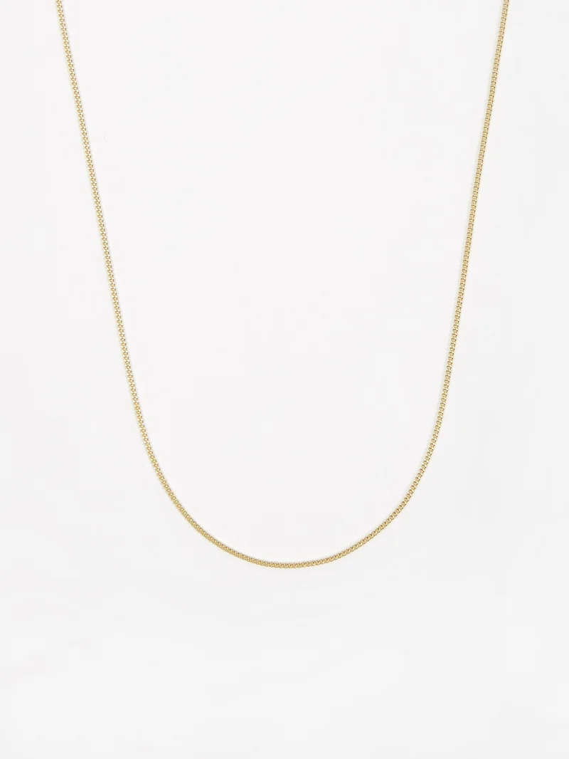 Image of Goods by Goodhood Curb Chain / Gold / 1.2mm Gauge / 50cm