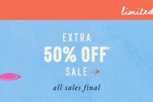 limited time! extra 50% off sale