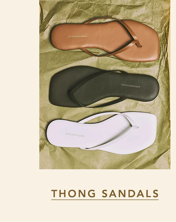Thong sandals