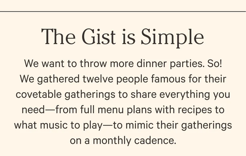 The Gist is Simple