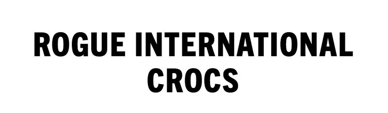Rogue International Crocs