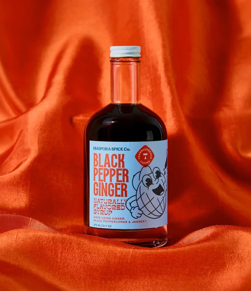 Black pepper ginger syrup