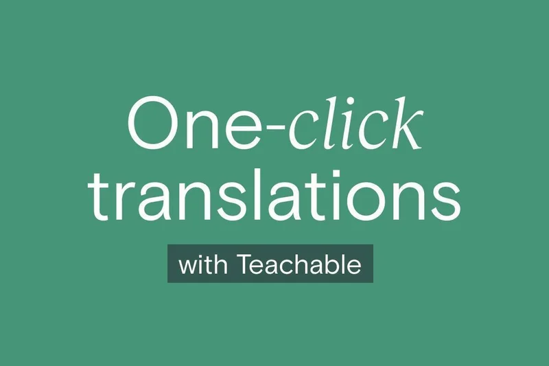 One-click Translations