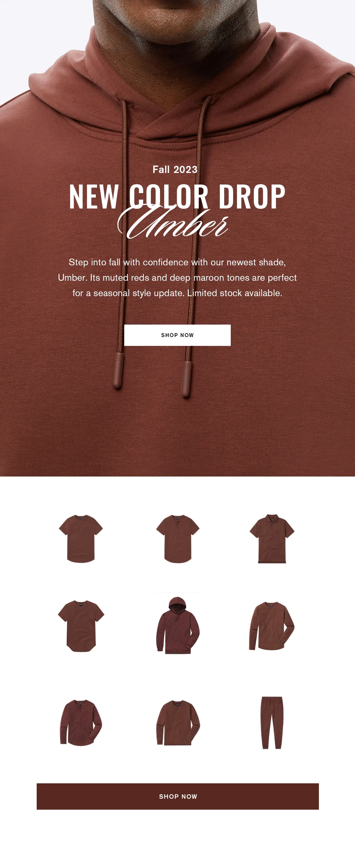 New Color Drop: Umber