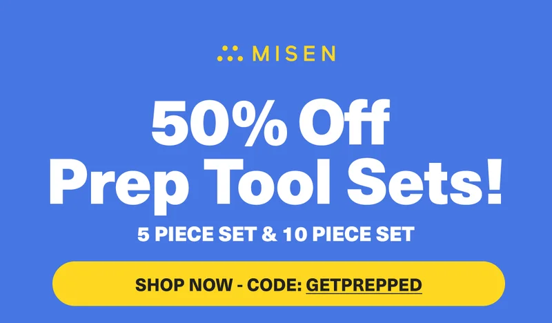 Misen. 50% Off Prep Tool Sets!