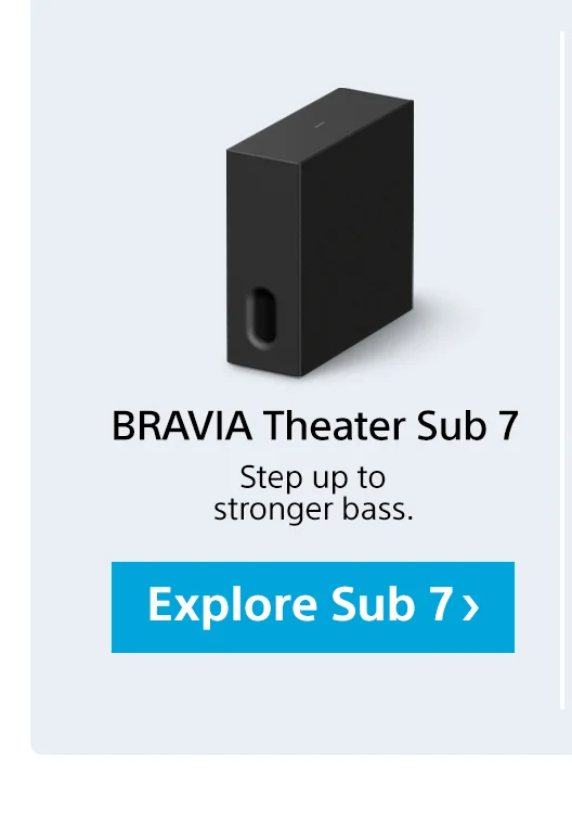 BRAVIA Theater Rear 9 | Explore Rear 9 | Shop now