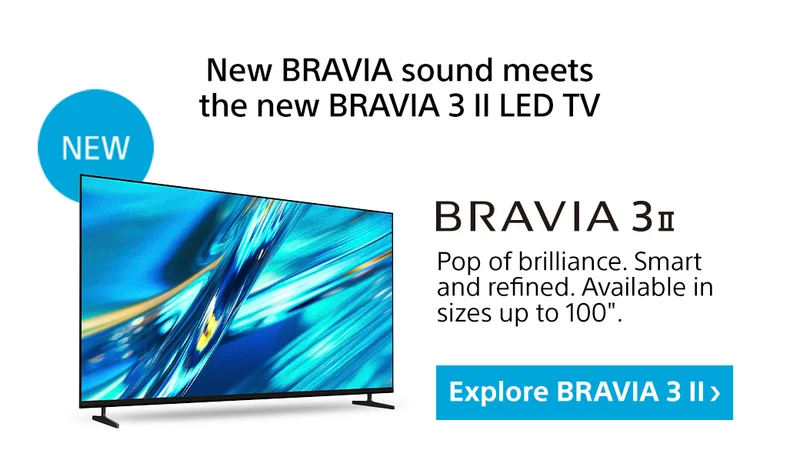 New BRAVIA Theater speakers and subwoofers