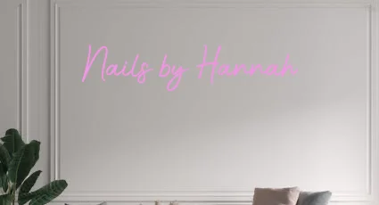 Image of Custom text: Nails by Hannah