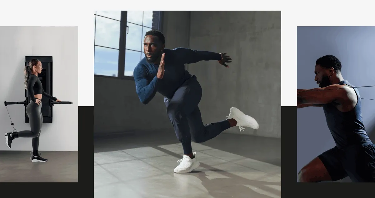 People working out with Tonal 2