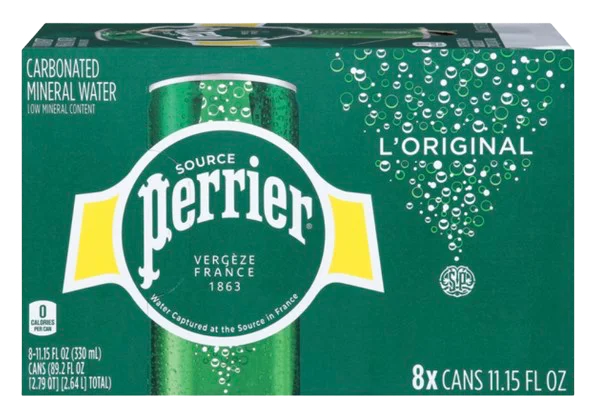 Image of Carbonated Mineral Water (8 Pack)