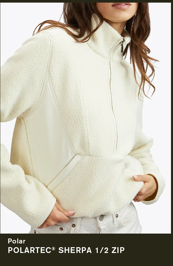 Polartec® Sherpa 1/2 Zip