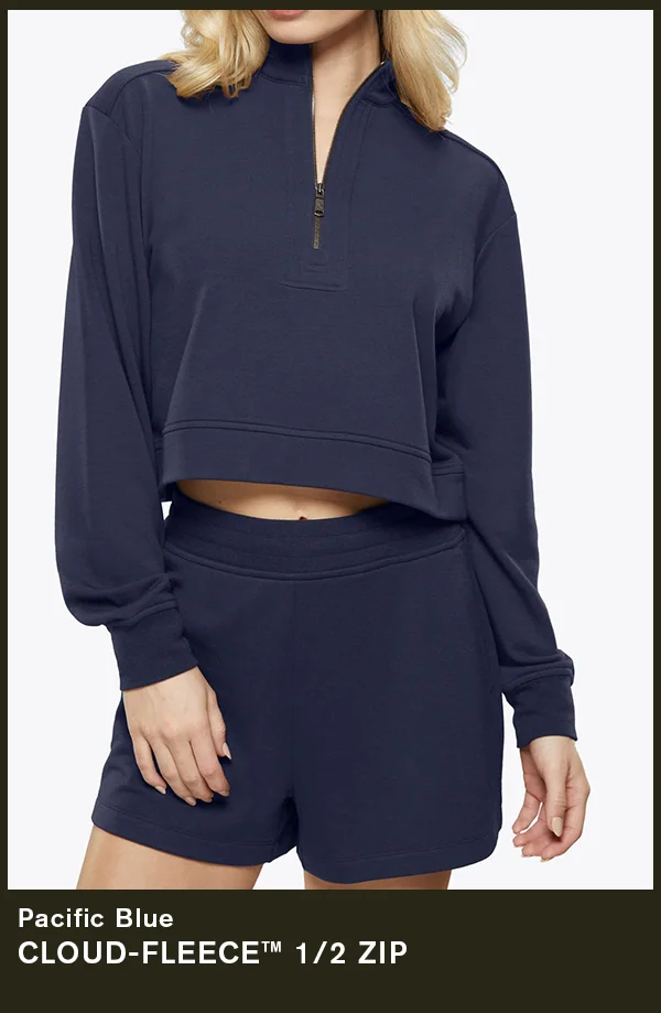Cloud-Fleece™ 1/2 Zip