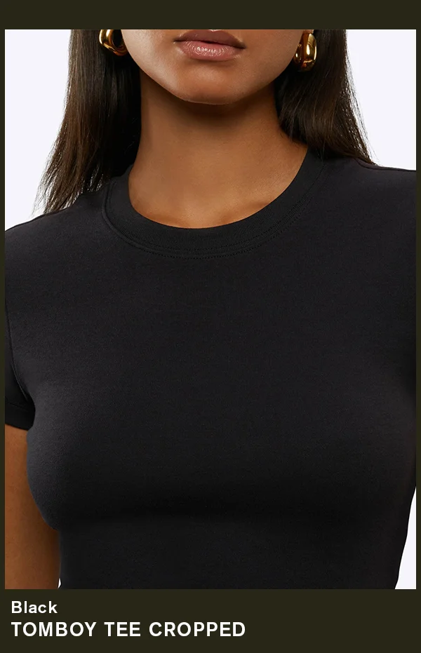 Tomboy Tee Cropped