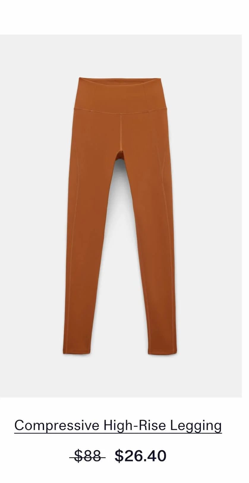 Compressive High-Rise Legging