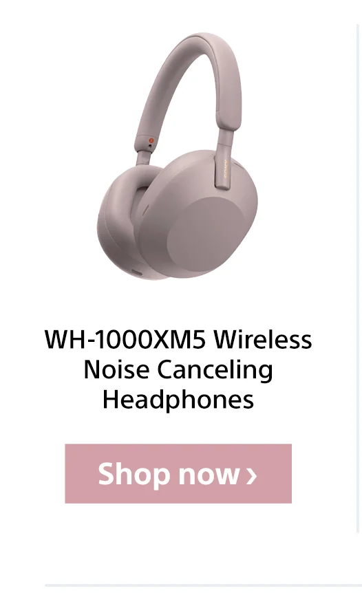 WH-1000XM5 Wireless Noise Cancelling Headphones | Shop now