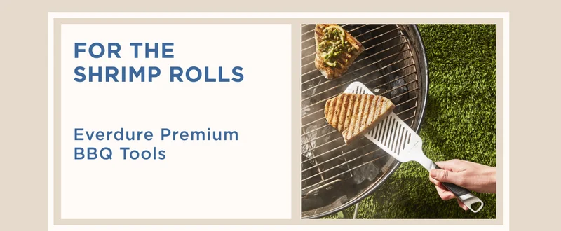 FOR THE SHRIMP ROLLS