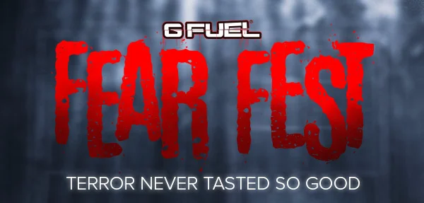 G FUEL Fear Fest: Terror Never Tasted So Good