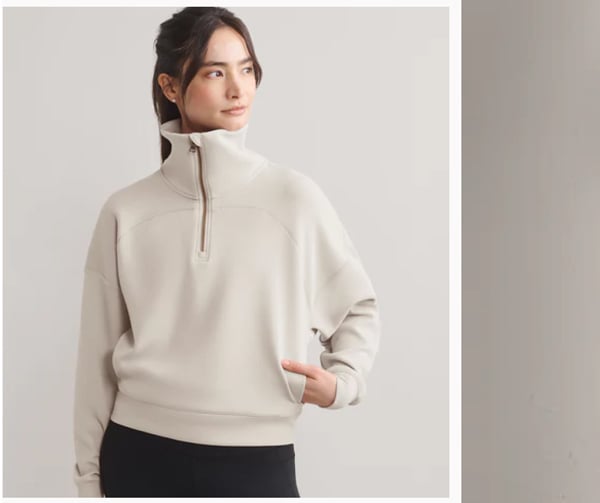 DeramGlow™ 1/2 Zip