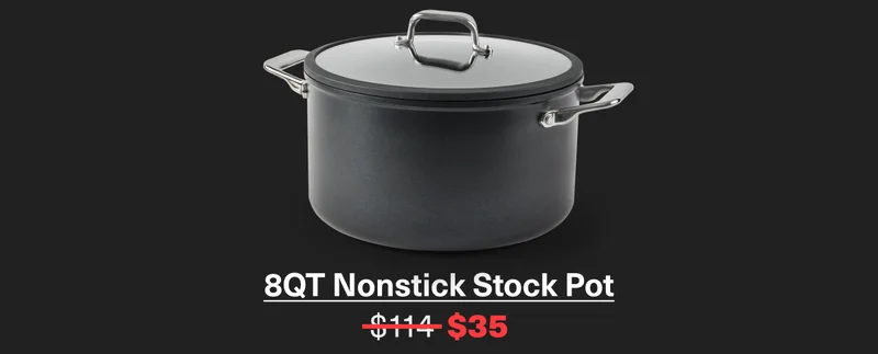 8QT Nonstick Stock Pot