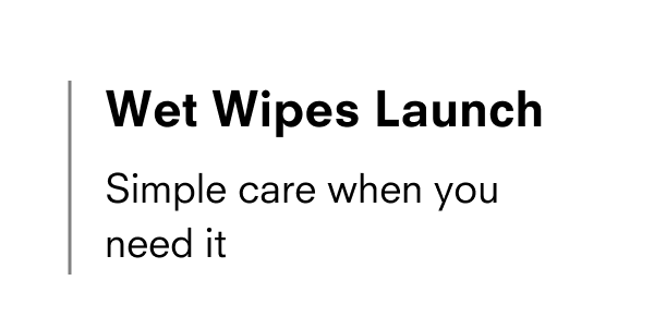 Pure Bamboo Wet Wipes (300 ct)