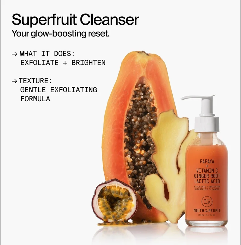 Superfruit cleanser