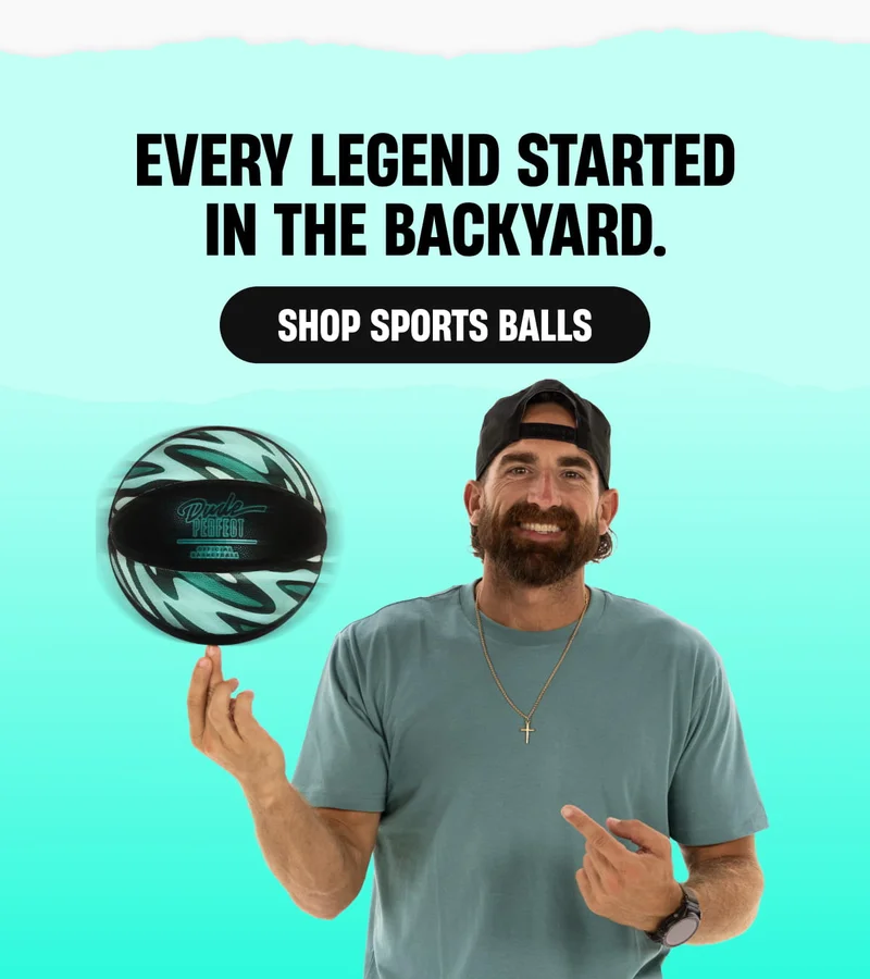 Every Legend Started in the Backyard. - SHOP SPORTS BALLS