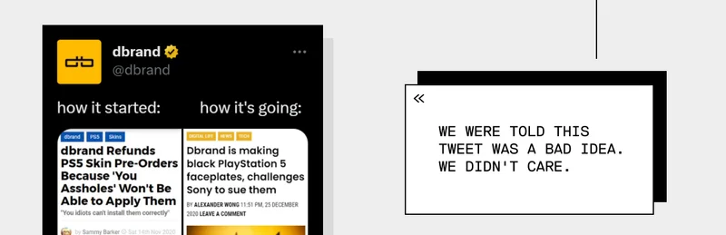 We were told this tweet was a bad idea. We didn't care.
