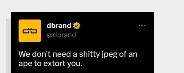 Contrary to popular belief, our tweets are financial advice.
