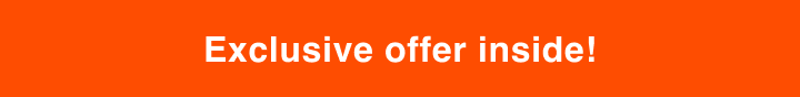 Exclusive offer inside!