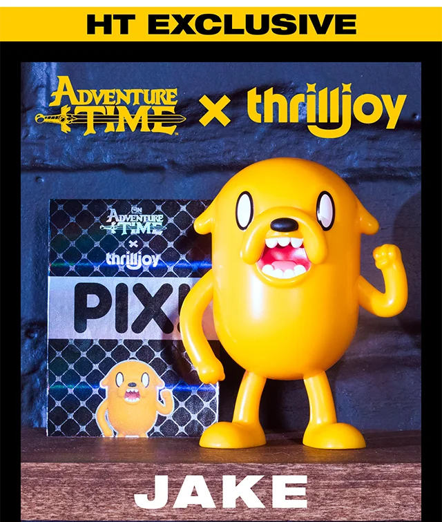 HT Exclusive Adventure Time X Thrilljoy Jake. Shop Now