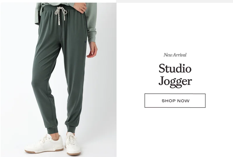 Studio Jogger - Shop Now