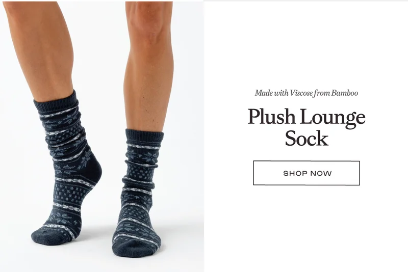 Plush Lounge Sock - Shop Now