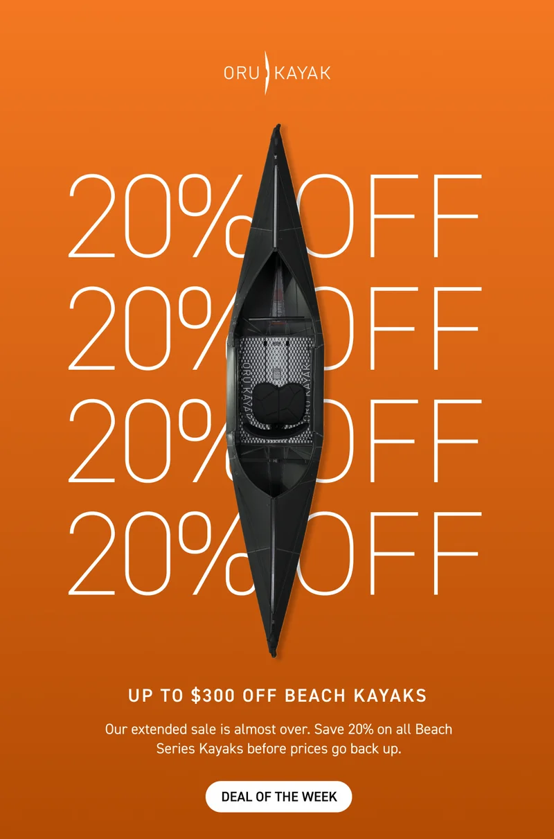 EXTENDED! 20% OFF All Beach Models! EXTENDED! 20% OFF All Beach Models!