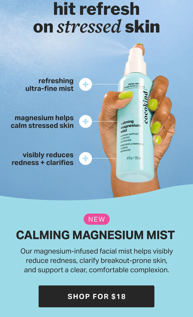 hit refresh on stressed skin