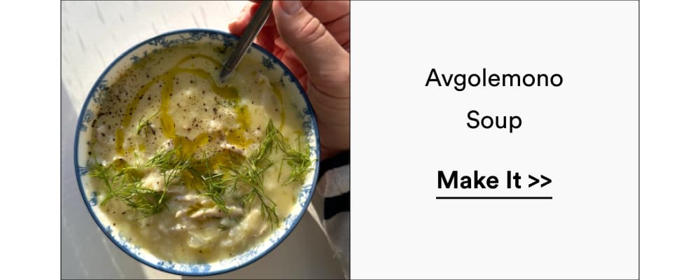 Avgolemono Soup [ Make It ]