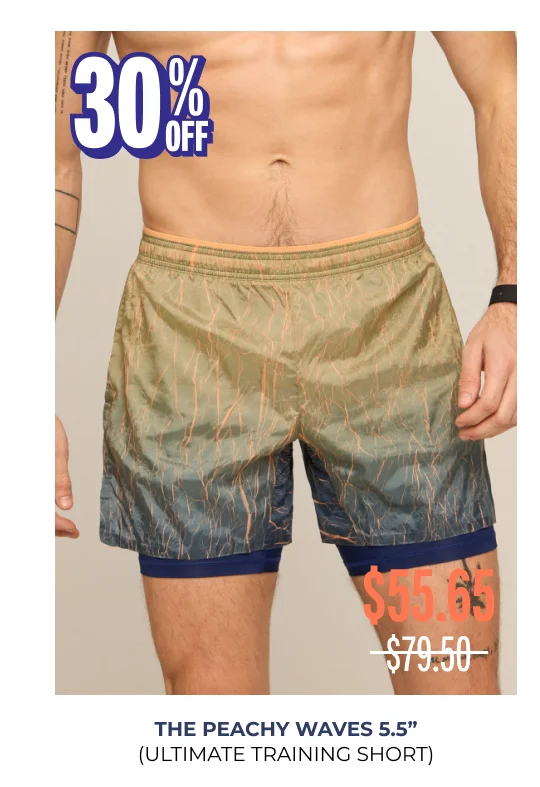 Ultimate Training Short: The Peachy Waves 5.5"
