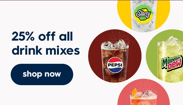 25% off flavors and accessories