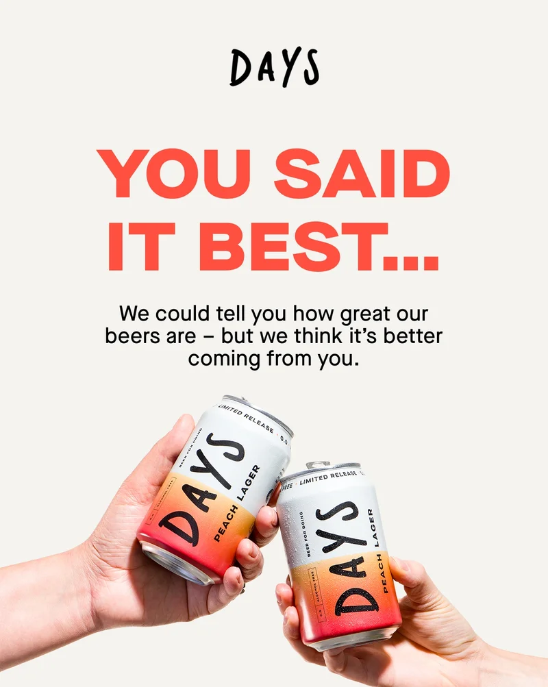 5 reasons to crack open a Days
