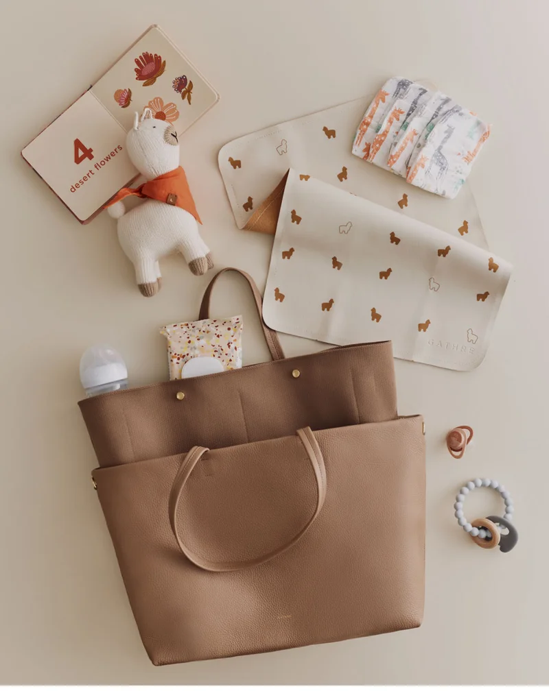 Classic Easy Zipper Tote Cappuccino