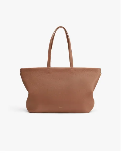 Classic Easy Zipper Tote Caramel