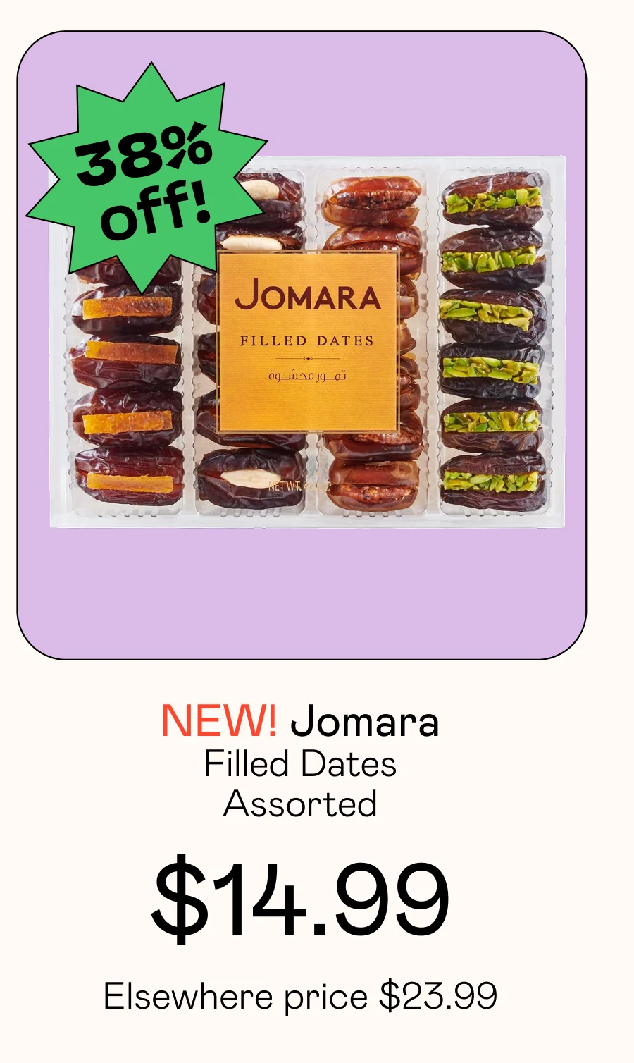 Filled Dates Assorted