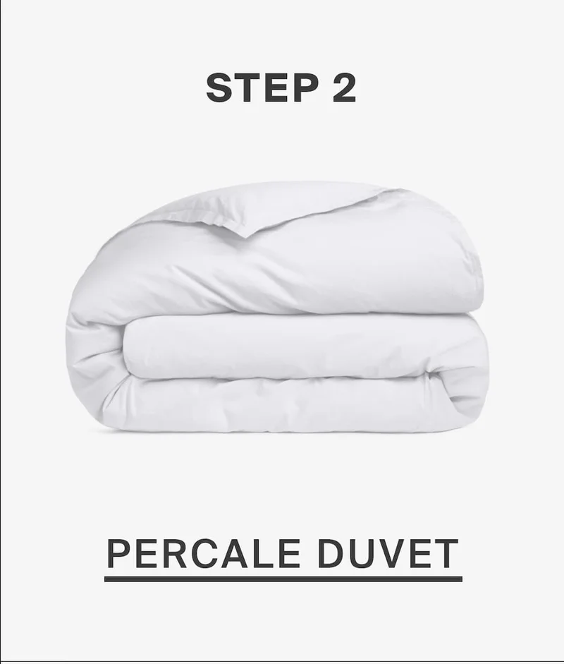 Step 2: duvet cover