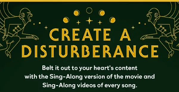 Create a Disturberance - Wicked Sing Along