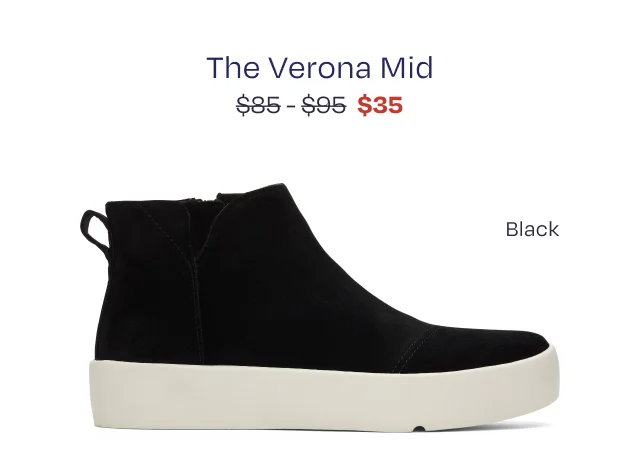Verona Mid Platform Sneaker - Image