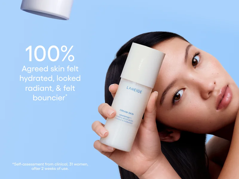 100% AGREED SKIN FELT HYDRATED, LOOKED RADIANT, FELT BOUNCIER