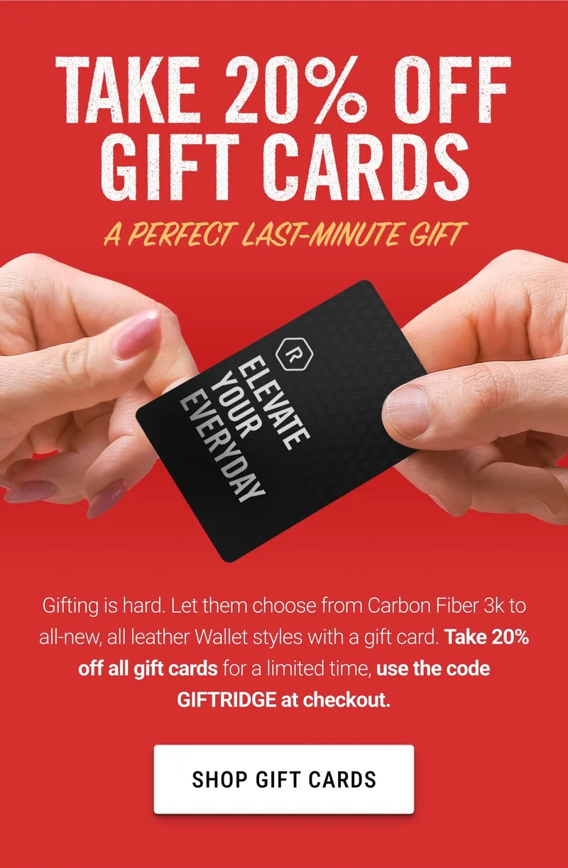 Take 20% Off Gift Cards