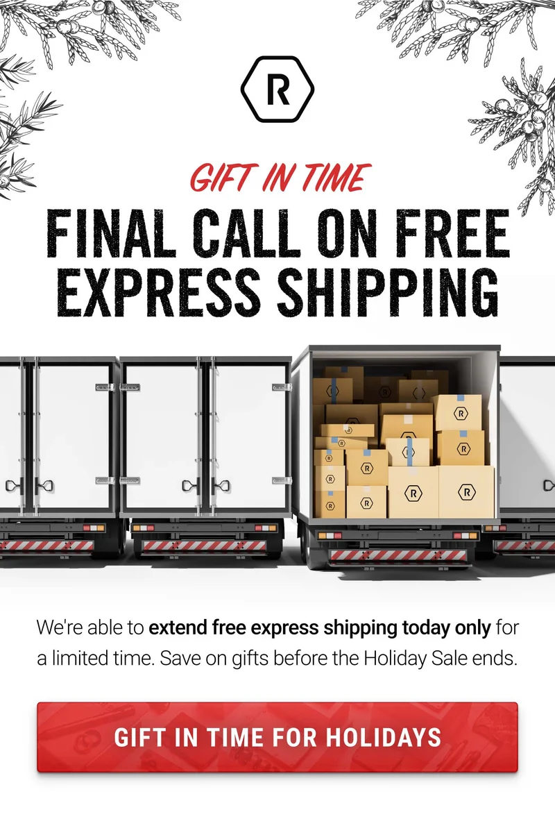 Final Call on Free Express Shipping